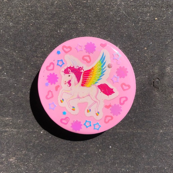 Handmade Kawaii Lisa Frank Pegasus Phone Grip - Picture 3 of 12